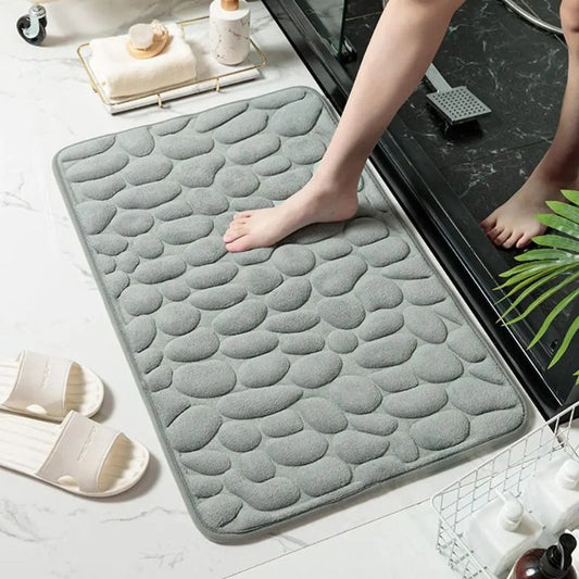 Tapis "Cosy" en relief super absorbant