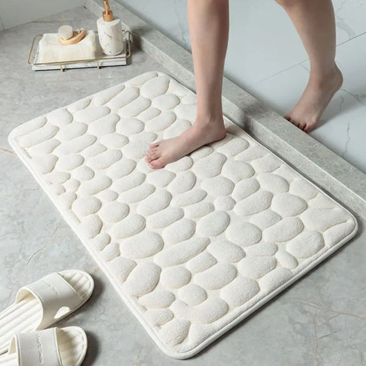 Tapis "Cosy" en relief super absorbant