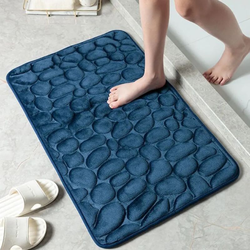 Tapis "Cosy" en relief super absorbant