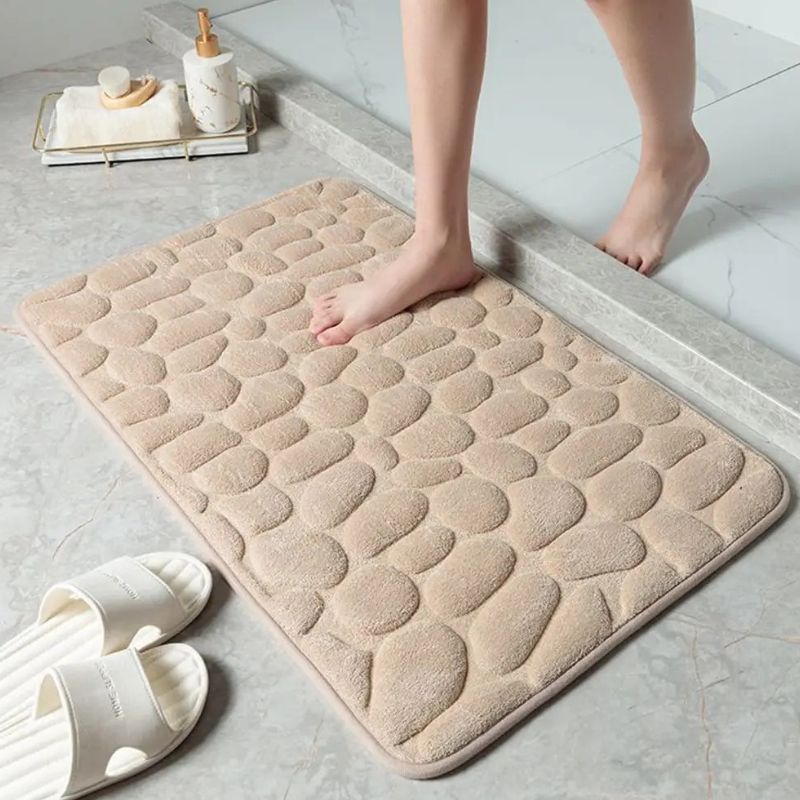 Tapis "Cosy" en relief super absorbant