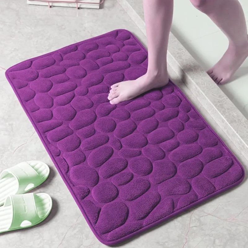 Tapis "Cosy" en relief super absorbant