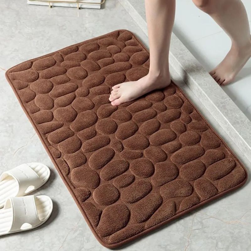 Tapis "Cosy" en relief super absorbant