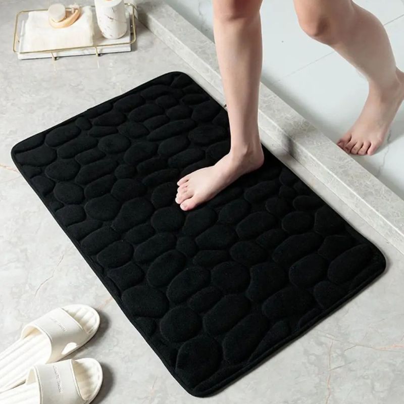 Tapis "Cosy" en relief super absorbant