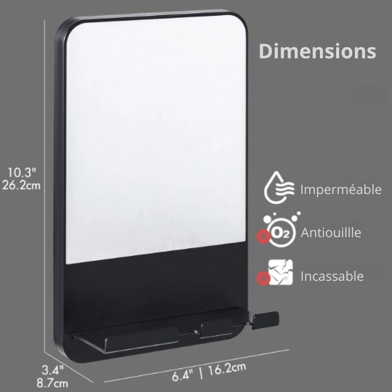 Miroir AquaShave Vision pour Homme